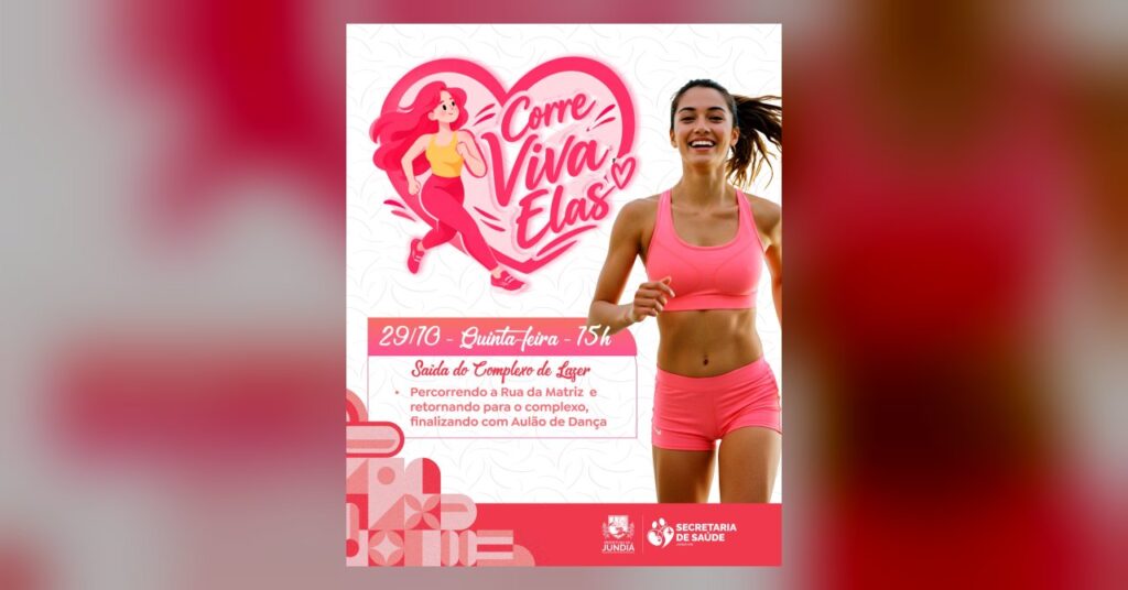 VEM AÍ O CORRE VIVA ELAS!