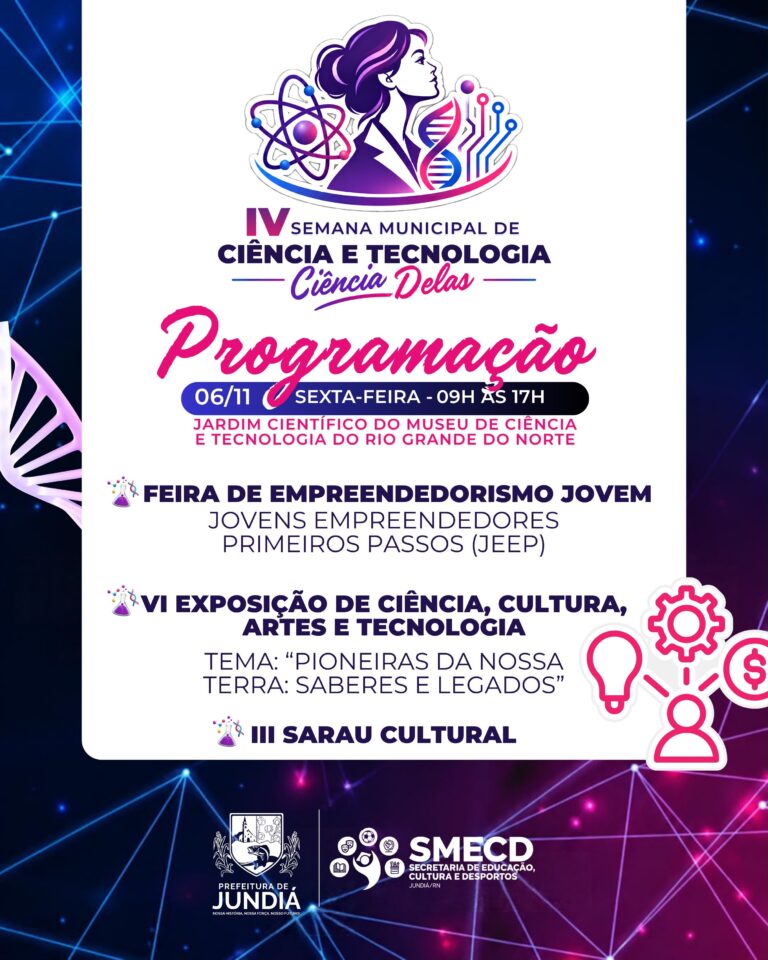 IV Semana Municipal de Ciência e Tecnologia de Jundiá/RN — Ciência Delas! — foto 3